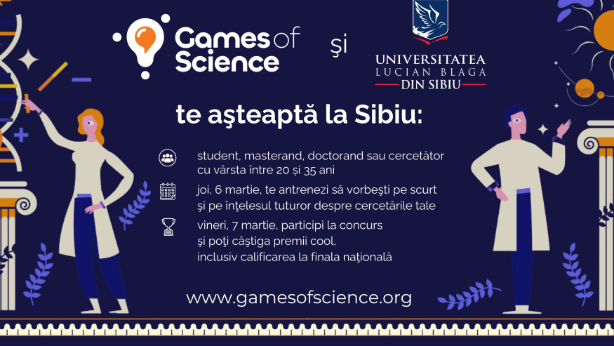 Games of Science 2025, competiția care aduce cercetătorii români în fața publicului