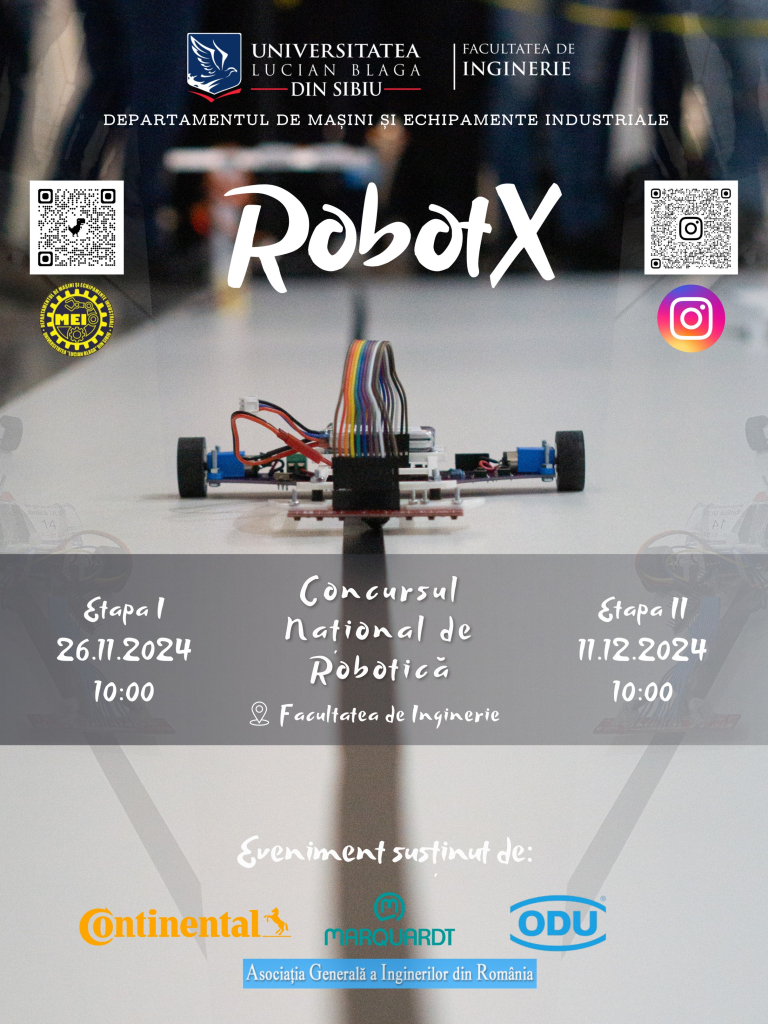 Concursul național de robotică RobotX 2024 – Etapa I