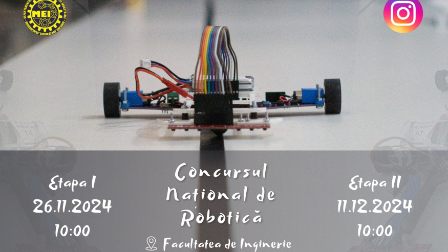 Concursul național de robotică RobotX 2024 – Etapa I