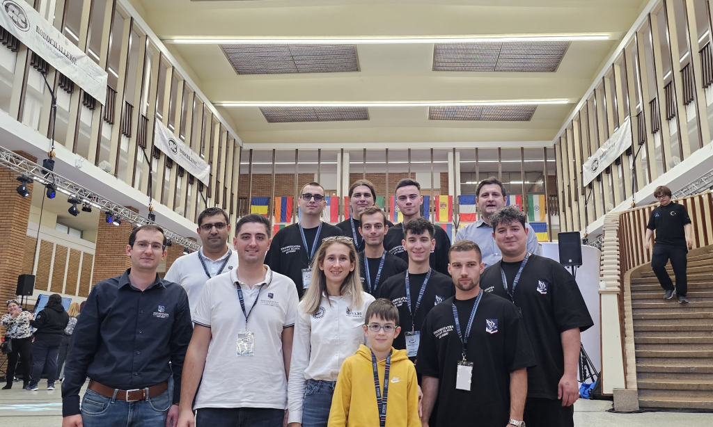 Participarea studenților de la Facultatea de Inginerie din cadrul ULBS la competiția internațională de robotică Robochallenge 2024