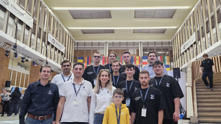 Participarea studenților de la Facultatea de Inginerie din cadrul ULBS la competiția internațională de robotică Robochallenge 2024